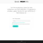 FREE: DxO Optics PRO 11 Essential Edition for PC & Mac