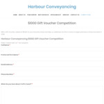 Win a $1000 Gift Voucher from Harbour Conveyancing (NSW, Collect Coffs Harbour)