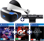 PlayStation VR v2 + PS4 Camera + 3 Games $349 C&C (Or + Delivery) @ EB Games