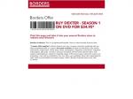 Purchase Dexter (Season One) On DVD for $34.95 - At Borders!!