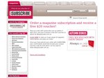 Purchase Mag from iSUBSCRIBE & Get $20 Always on Sale Voucher