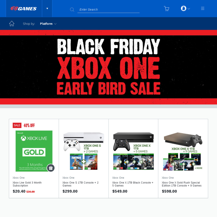 eb games sell xbox one