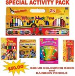 20% off Wizard Magic Pens - Back to School Offer Special Activity Pack (Normally $63.40) - $53.40 Including Shipping