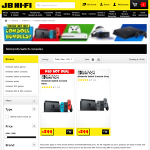 switch price jb hi fi