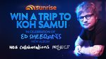Win a Trip to Koh Samui for 7 Worth $17,180 or 1 of 2 Ed Sheeran Merchandise Packs Worth $180 from Seven Network