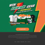 Instantly Win 1 of 101,300 Gatorade Merchandise Prizes [Purchase Specially Marked 600ml or 1 Litre Gatorade or G2 Bottle]