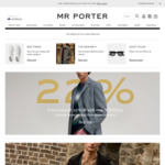 22% off Sitewide (Excludes Permanent Collection) @ Mr Porter