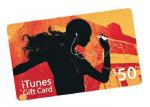 $50 iTunes Music Card for $30