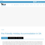 [SA] Petlet Dog Friendly Accommodation - 20% off for Bookings before 27th January