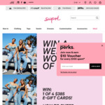 Win 1 of 4 $385 eGift Cards from Supré