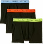 Calvin Klein Men's Underwear Cotton Stretch Trunks $31.56-Size S/$36.49-Size M (RRP$99.92)@Amazon(+Shipping/$0 Prime/Spend $39)