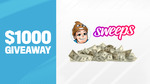 Win $1000 from Sweeps and Giveaway Squad