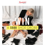 Win $500 Worth of Footwear from Famous Footwear