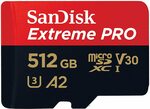 SanDisk Extreme Pro microSDXC 512GB - $186 Delivered @ Amazon AU