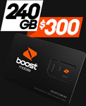 Boost Mobile $300 Prepaid | 240GB Data | Unlimited Talk | International Calls* | $260 @ 3 Brothers Mobiles