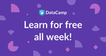 Free Access to DataCamp until September 9