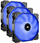 Corsair Air Series AF120 Quiet 120mm Fan Blue or Red LED 3 Pack $39 (was $55) + Delivery @ PC Case Gear