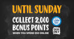 2000 Bonus flybuys Points (Worth $10) Online Only with: $100+ on Selected Items; [Targeted] $50+ Spend @ First Choice Liquor