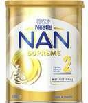 Nestle Nan Supreme Stage 3 or 4 800g - $17.50 (Was $22) @ Woolworths