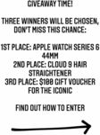 Win 1 of 3 Prizes - 1st an Apple Watch Series 6 44MM Worth $649 + More from Flower Party AU