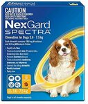 Nexgard Spectra Monthly Chew for 3.6-7.5kg Dog, 6 Pack $55.49 Delivered @ Amazon AU