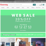 20% off in-Stock Items, Exclusions Apply + Delivery ($0 with $99 Order) @ Koorong
