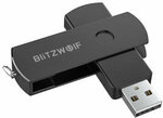BlitzWolf BW-UP2 USB3.2 Flash Drive, High-Speed 410MB/s Read, 220MB/s Write 64GB US$13.15 (A$18.34), 128GB US$18.87 (A$26.30)