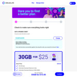 Circles.life Postpaid Mobile Plan - $15 for 55GB for 6 Months