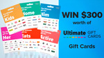 Win $300 Worth of Ultimate Gift Cards from Seven Network