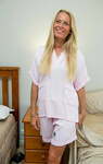 Buy One Get One Free - V Neck Pocket Pajamas Two Piece Leisure Suit $39.95 Delivered @ BambooBliss