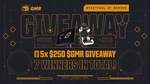 Win 1 of 7 Prizes (Alienware 240hz Gaming Monitor, RESPAWN Gaming Chair or US$250 Worth of $GMR) from GMR