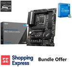 Combo - Intel i5-12600K + MSI PRO Z690-A DDR4 Intel RGB LED ATX Mobo $593.10 Delivered + Surcharge @ Shopping Express