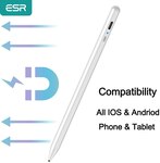 ESR Rechargeable Digital Pencil Stylus US$13.61 (~A$19.80) Delivered @ ESR Official AliExpress