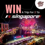 Win a Trip for 2 to F1 Singapore Including Flights and Accomodation Worth $10,000 from Classics for a Cause