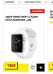 Apple Watch Series 2, White $205 + Shipping @ JB Hi-Fi