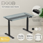 [Afterpay] EKKIO Dual Motor, 3 Stage, 100kg Sit Stand Desk (Frame Only) $285 Shipped @ IOT Hub via eBay