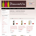 12 x 375ml Bottles White Wine for $100 (RRP $318), 12 x 750ml $120 (RRP $588) + Shipping @ DiscoverVin