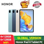 Honor Pad 8 (12" 2K, Android 12, 4GB/128GB, SD680, Widevine L1) US$231.72 (~A$344.88) Delivered @ Honor Authorised AliExpress