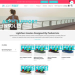 Buy Two Get One Free - Arch Support Insoles for $99.90 Delivered (RRP $49.95 Each) @ Lightfeet