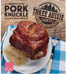 Three Aussie Farmers Pork Knuckle $10.99 Per kg @ ALDI