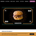 Free Feast and Fun Voucher Worth $20 @ Kingpin (Claim in-Store Only)