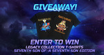 Win a Seventh Son Of A Seventh Son Tee or a Clairvoyant Tee from Legacy of the Beast
