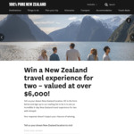 Win a 6-Day Tour in New Zealand for Two Worth over $6000 from New Zealand Tourism Board