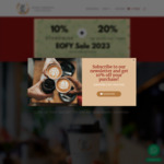 10% Storewide + 20% Select Items - Specialty Coffee Beans + $9.99 Del ($0 BNE C&C/ $50 Order) @ Mighty Wonders Coffee Roasters