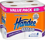 Handee Ultra Double Length Kitchen Towel 4-Pack $8 (Min Order: 2) + Delivery ($0 with Prime/ $39 Spend) @ Amazon AU