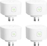 [Prime] 4 Pack meross WiFi Smart Plug with Energy Monitor $48.30 (RRP $69.99) Delivered @ meross Amazon AU