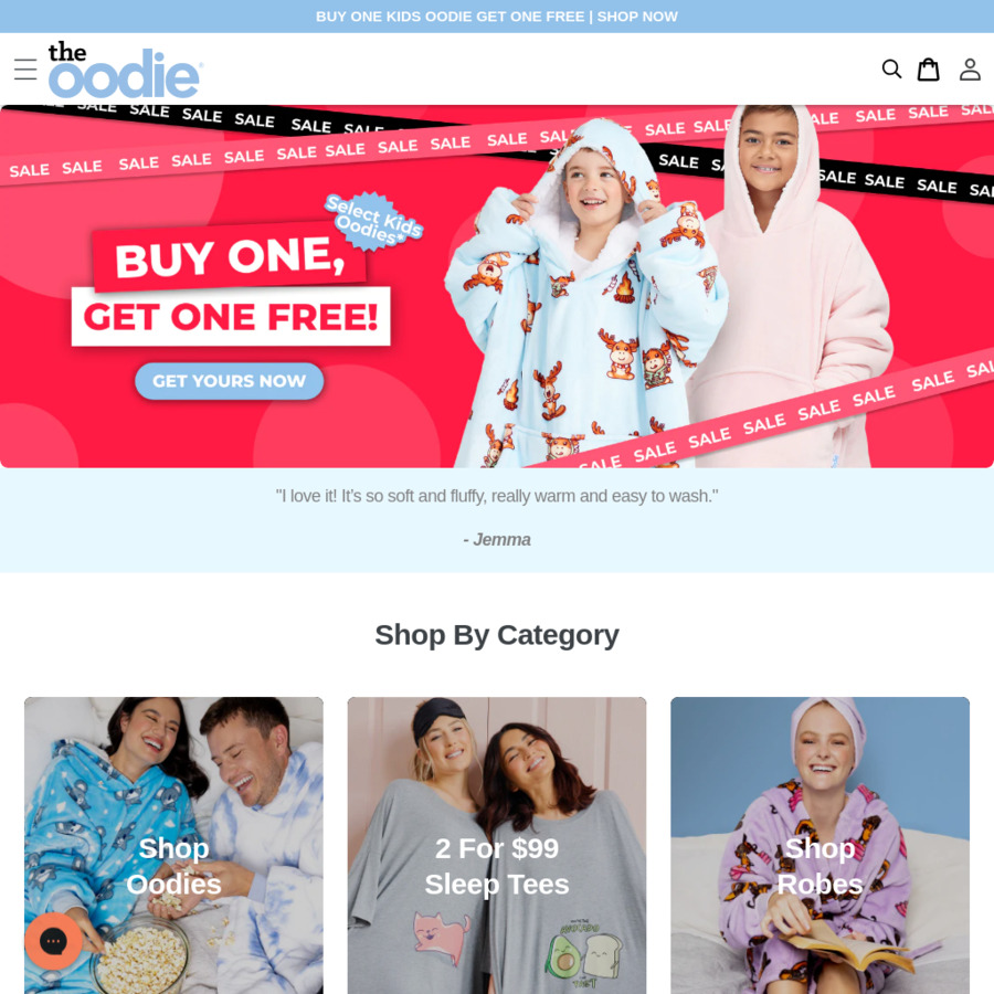 The hot sale oodie coupon