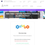 Win a Domino's Themed Allied Patriot Package Worth $2,999 from Allied Gaming
