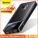Baseus Bipow 20W Power Bank: 10000mAh $21.11 ($20.58 eBay Plus), 30000mAh $30.71 ($29.94 eBay Plus) Delivered @ Baseus eBay