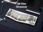 Win a Keychron Q8 Max (Alice Layout) QMK/VIA Wireless Custom Mechanical Keyboard from Keychron